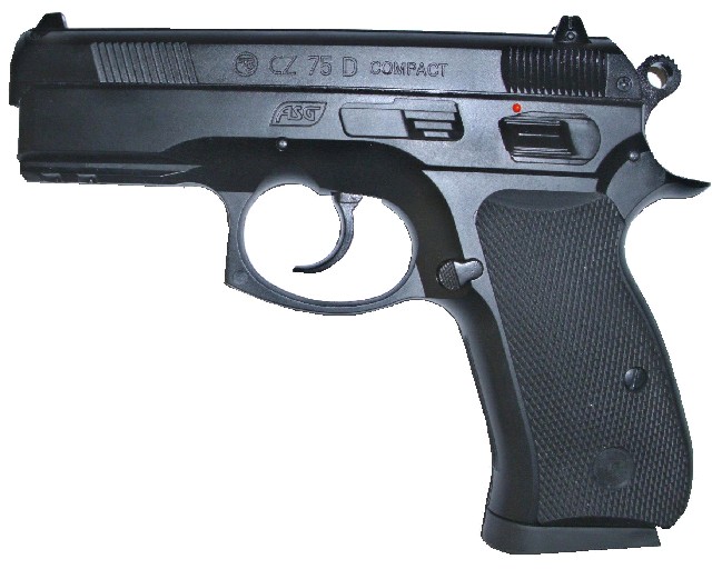 Laserová pistole CZ 75D